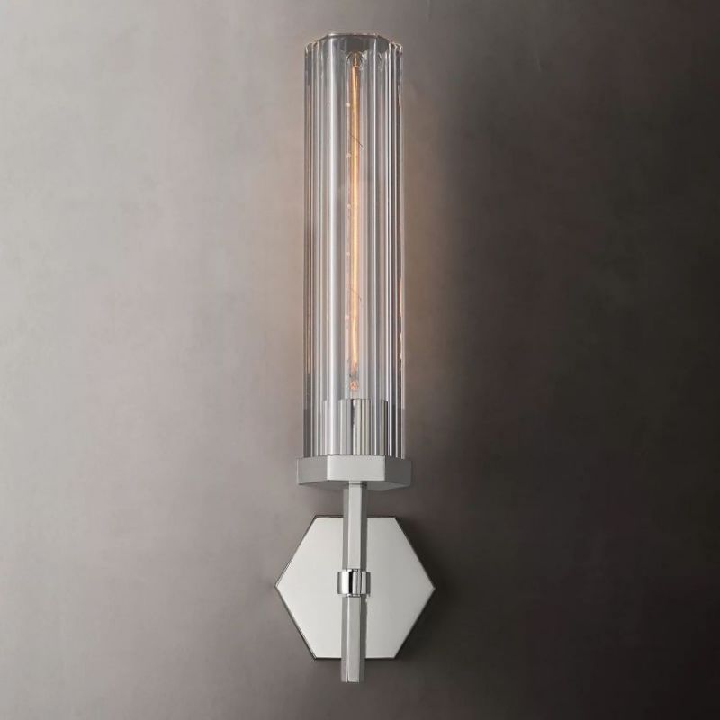 Adam Polygonal Crystal Series Wall Sconce