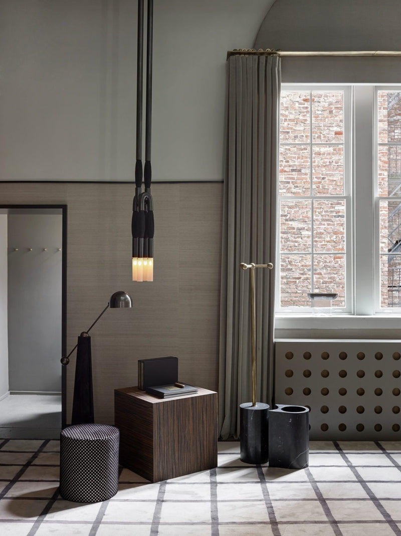 Horse Hair Pendant Light