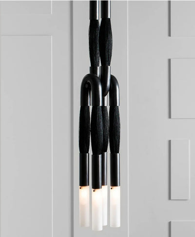 Horse Hair Pendant Light