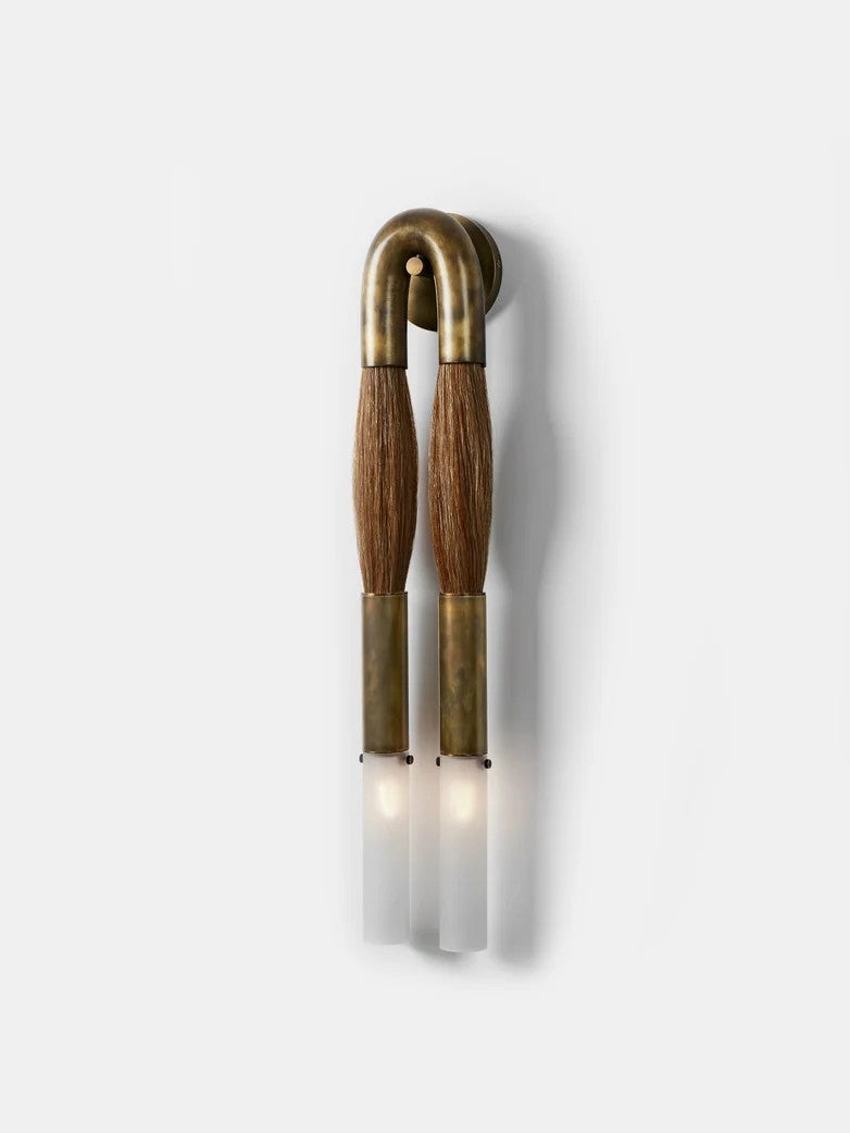 Horsehair Wall Sconce