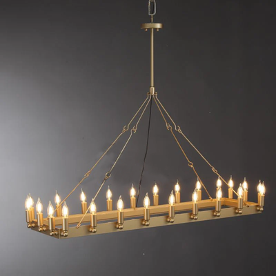 Jose Vintage Rectangular Chandelier