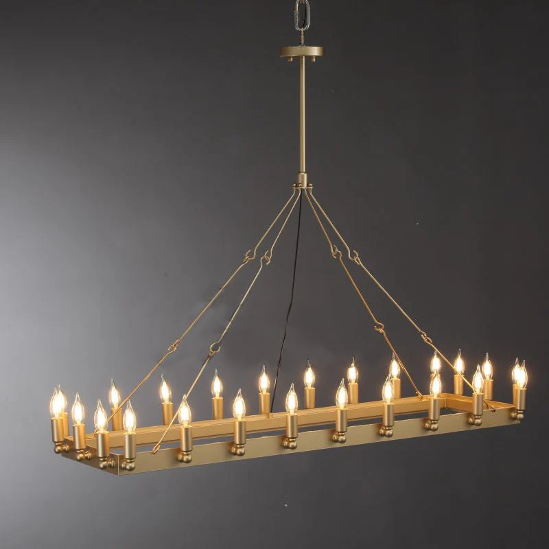 Jose Vintage Rectangular Chandelier