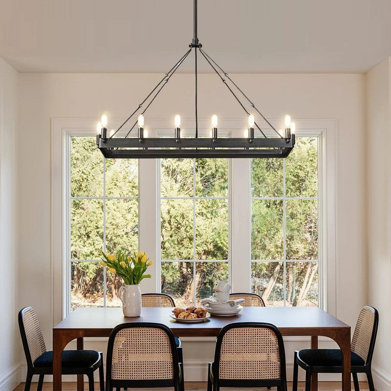 Jose Vintage Rectangular Chandelier