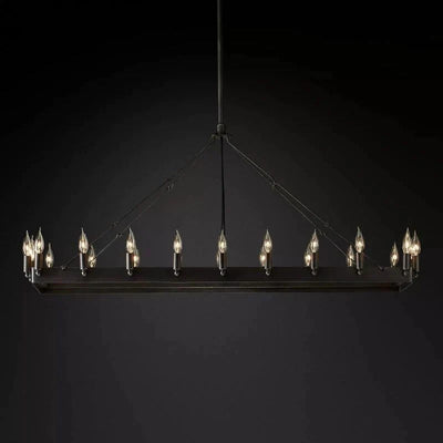 Jose Vintage Rectangular Chandelier