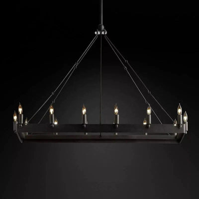 Jose Vintage Rectangular Chandelier
