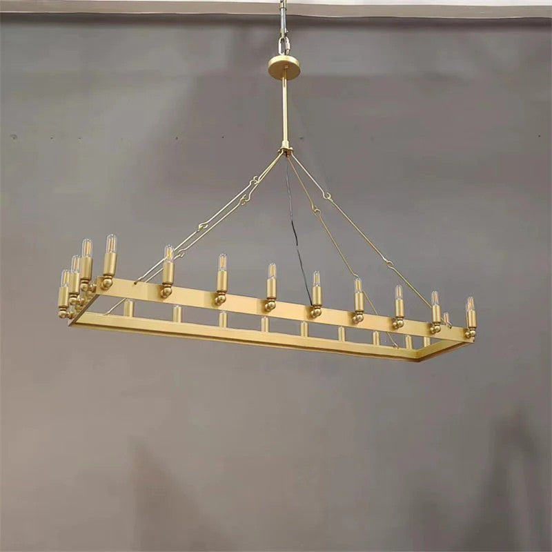 Jose Vintage Rectangular Chandelier