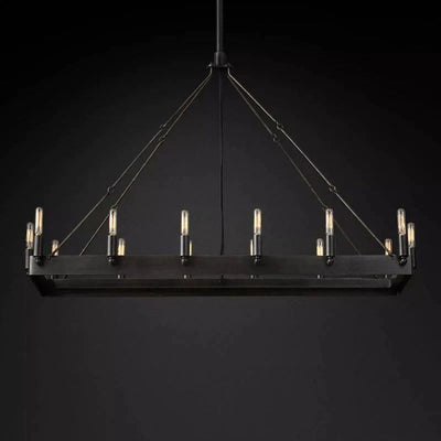 Jose Vintage Rectangular Chandelier