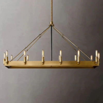 Jose Vintage Rectangular Chandelier