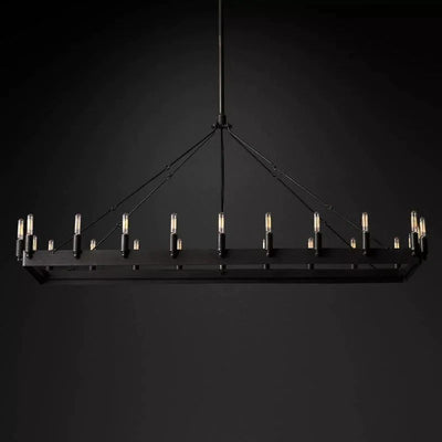 Jose Vintage Rectangular Chandelier