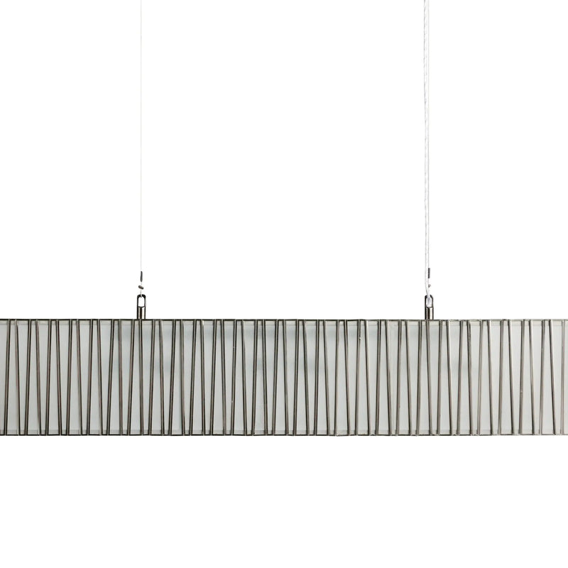 Junit Glass  Rectangular Chandelier