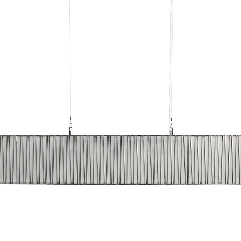 Junit Glass  Rectangular Chandelier