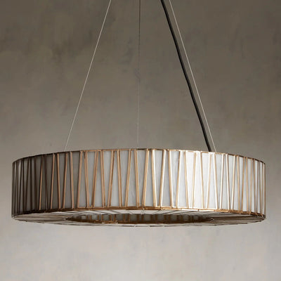 Junit Glass  Round Chandelier