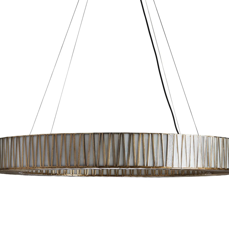 Junit Glass  Round Chandelier