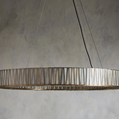 Junit Glass  Round Chandelier