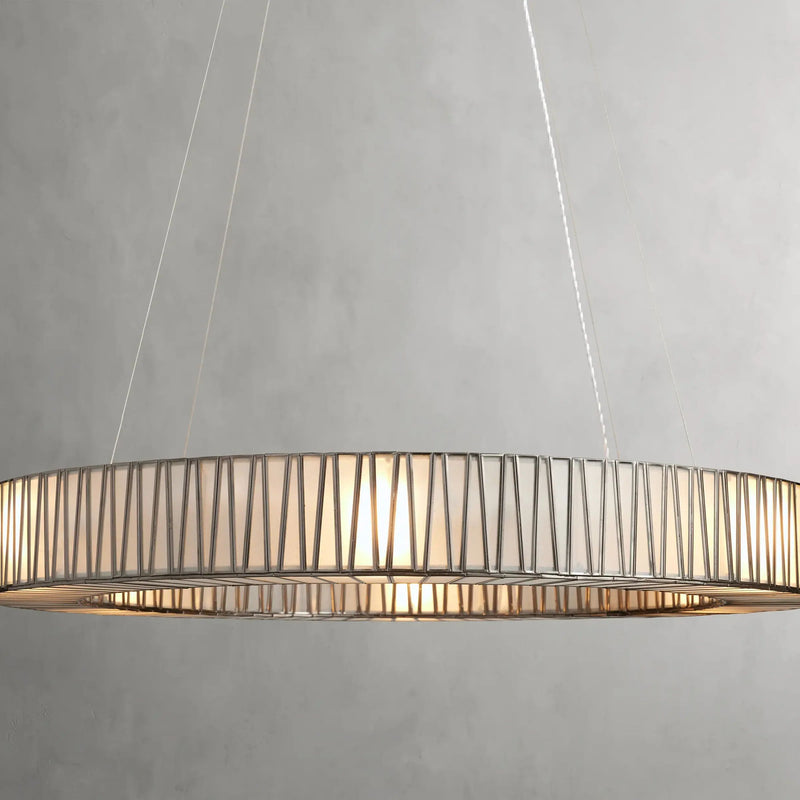 Junit Glass  Round Chandelier