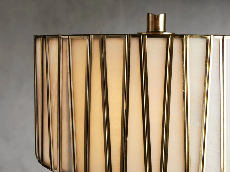 Junit Glass  Floor Lamp