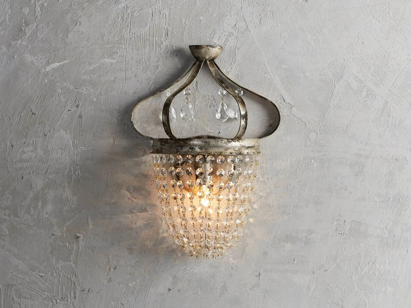 Kaylee Crystal 1 Light Wall Sconce