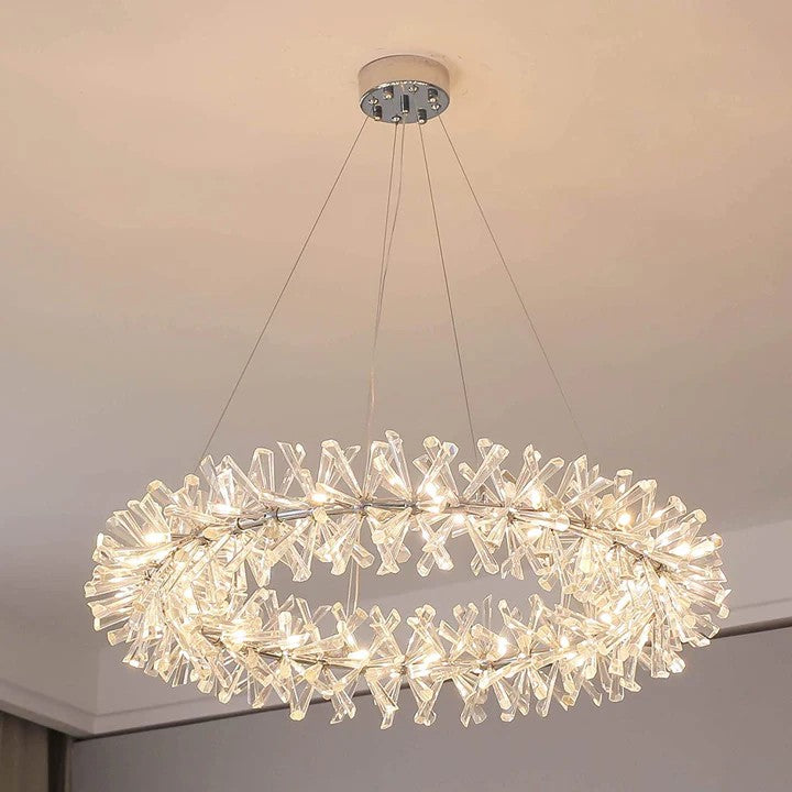 Kily Crystal Round  Chandelier