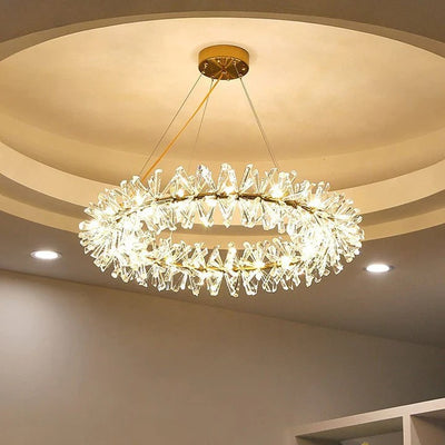 Kily Crystal Round  Chandelier