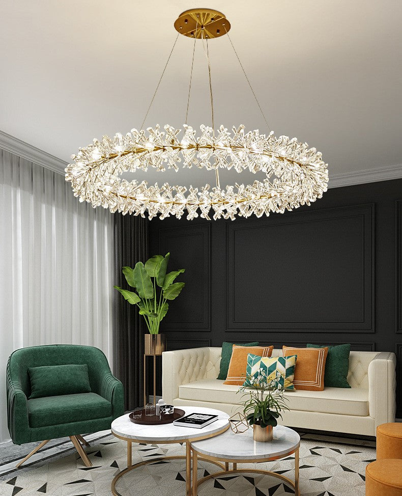 Kily Crystal Round  Chandelier