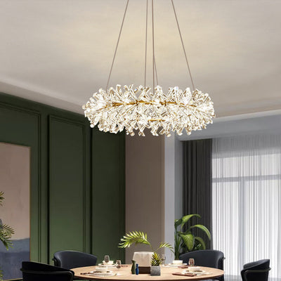 Kily Crystal Round  Chandelier