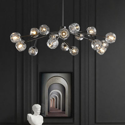 Kristina Series Glass Chandelier