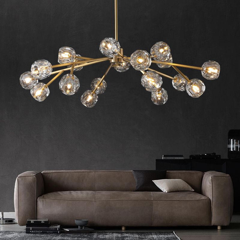 Kristina Series Glass Chandelier