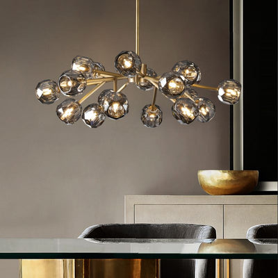 Kristina Series Glass Chandelier