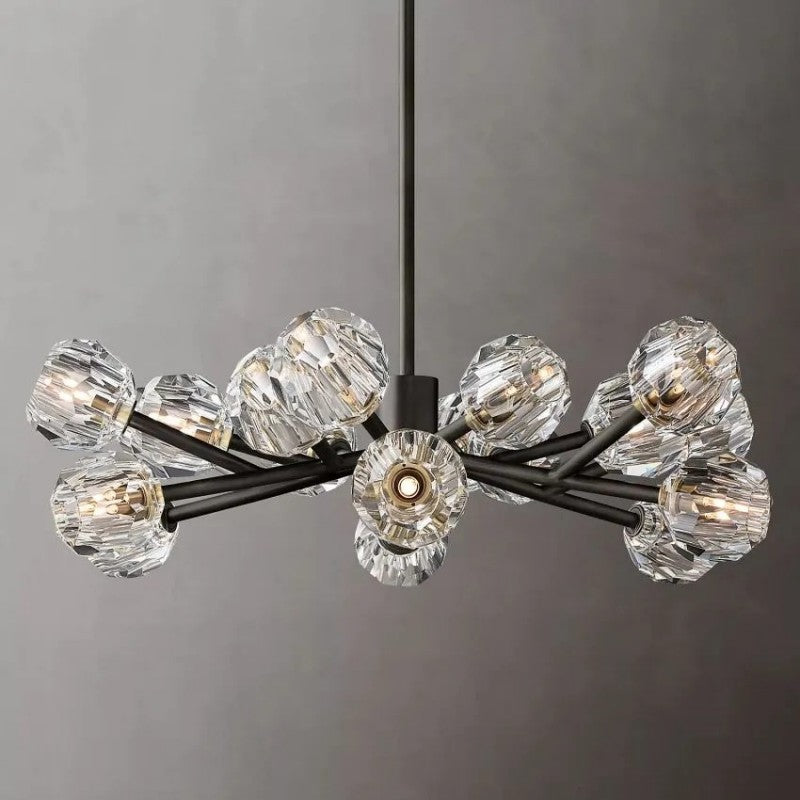 Kristina Series Glass Chandelier