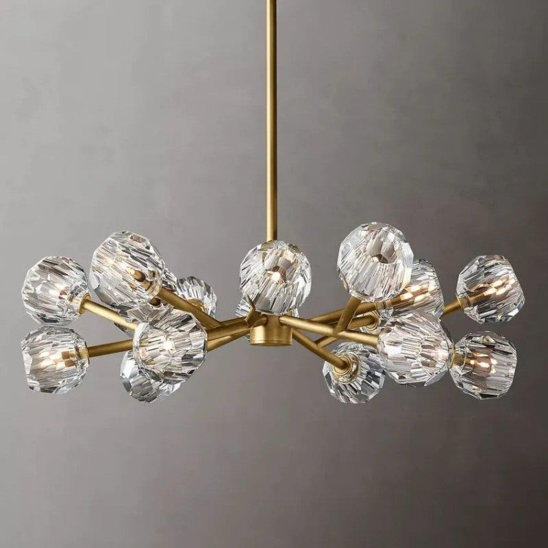 Kristina Series Glass Chandelier