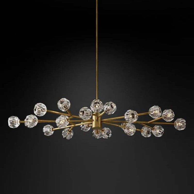 Kristina Series Glass Chandelier