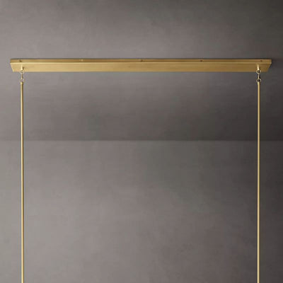 Kuseau Glass Linear Chandelier 60" - thebelacan