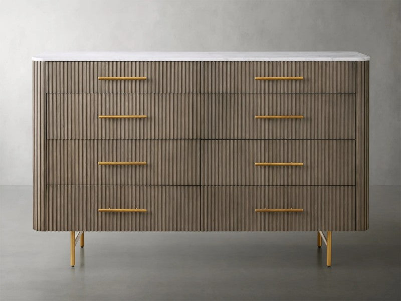 Dianie Eight Drawer Dresser