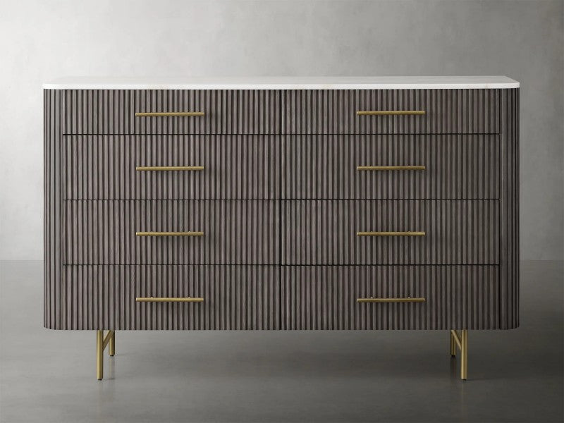 Dianie Eight Drawer Dresser