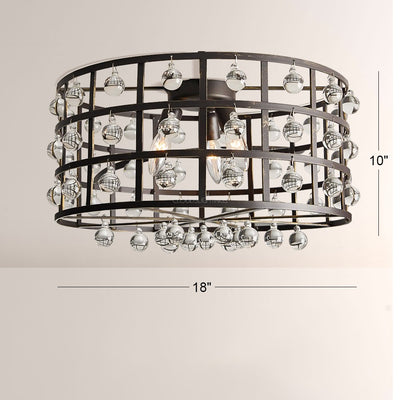 La Grille Flushmount