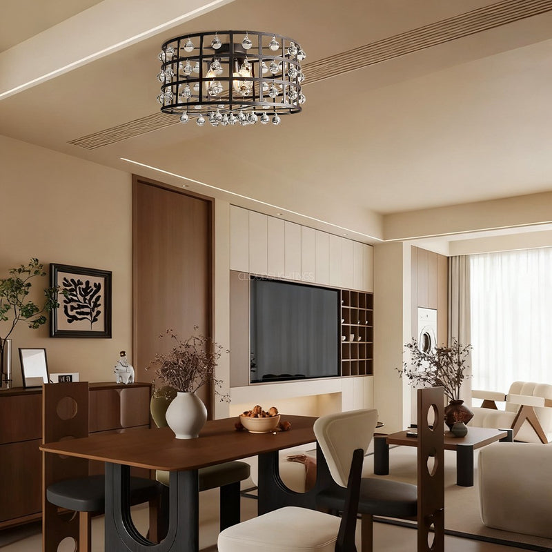 La Grille Flushmount