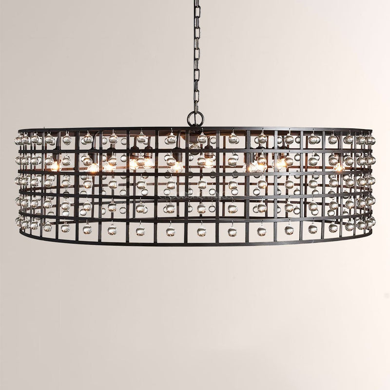La Grille Round Chandelier