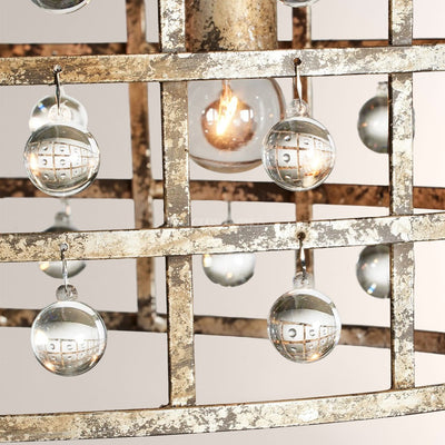 La Grille Round Chandelier