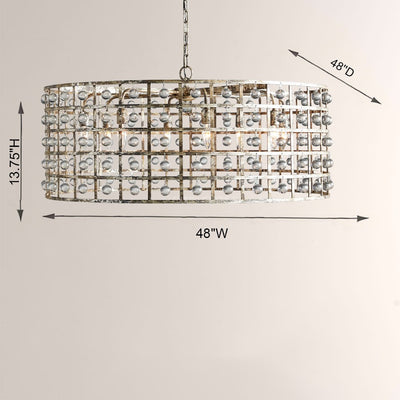 La Grille Round Chandelier