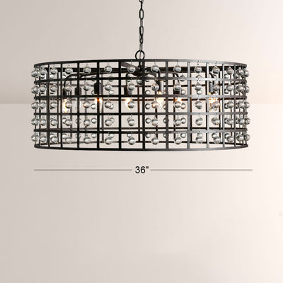 La Grille Round Chandelier