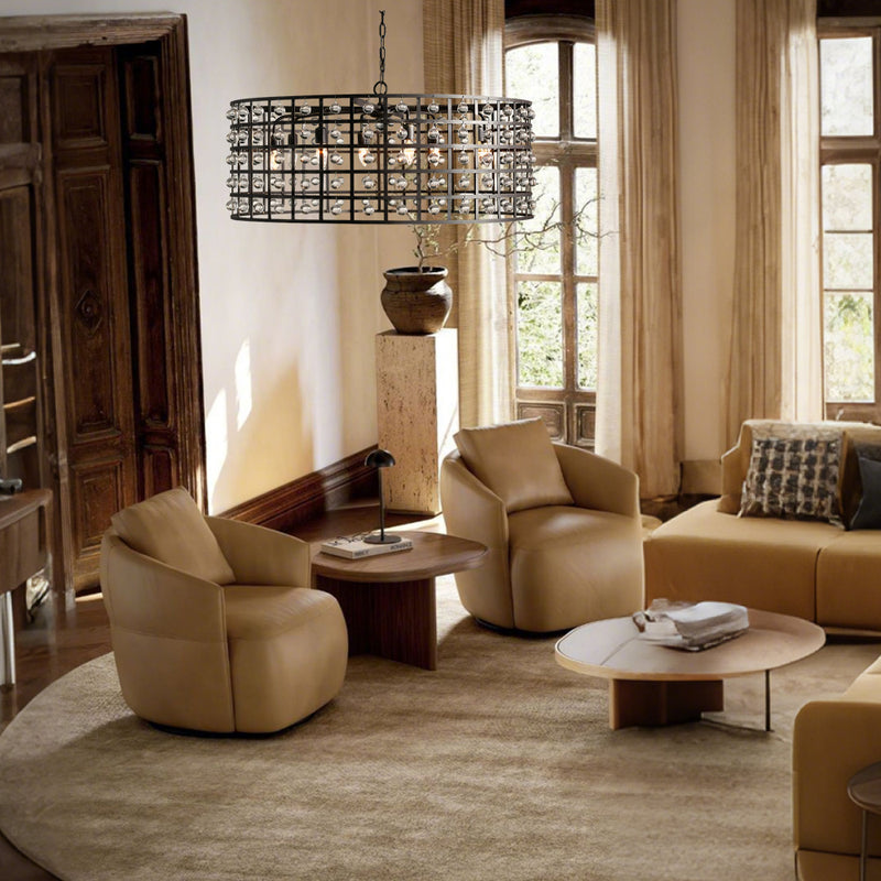 La Grille Round Chandelier