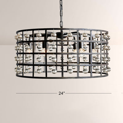 La Grille Round Chandelier