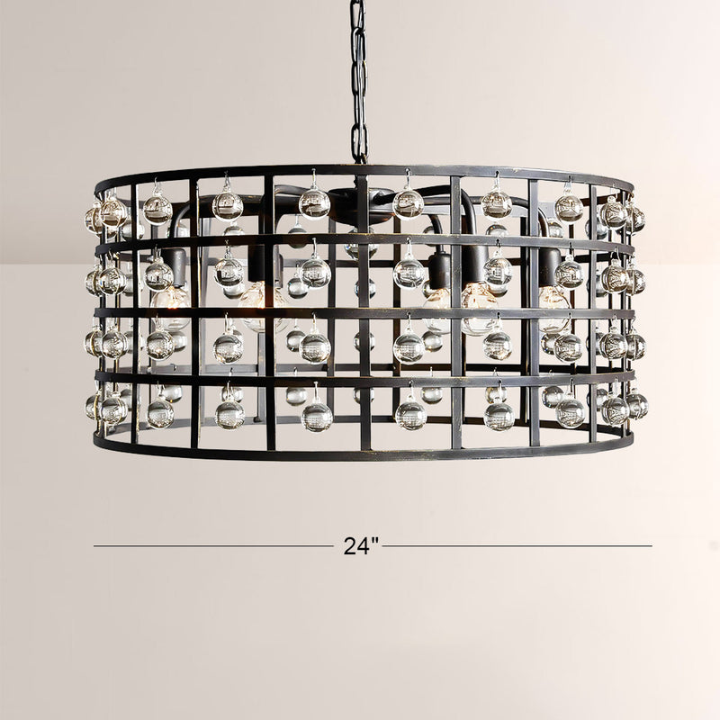 La Grille Round Chandelier