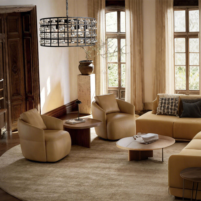 La Grille Round Chandelier