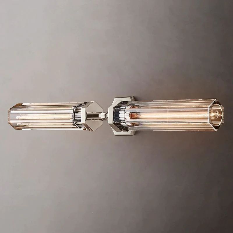 Lambet Hexagonal Linear Grand Bedroom Wall Sconce