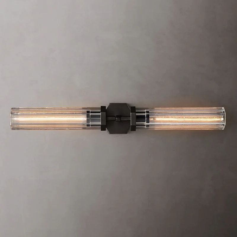 Lambet Hexagonal Linear Grand Bedroom Wall Sconce