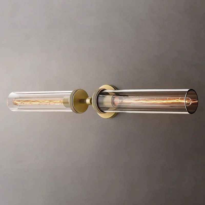 Lambet Round Linear Grand Bedroom Wall Sconce