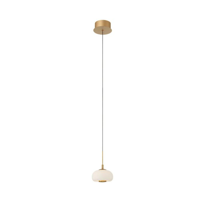 Alabaster Epoch Round LED Pendant