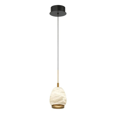 Alabaster Epoch Round  LED Pendant