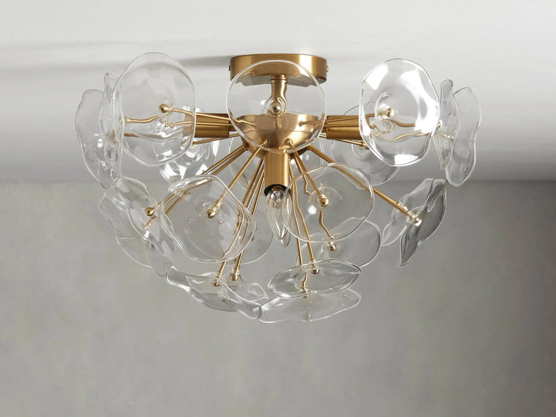 Lili  Glass Flush Mount